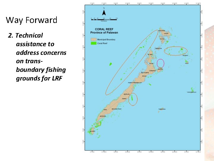 Way Forward 2. Technical assistance to address concerns on transboundary fishing grounds for LRF