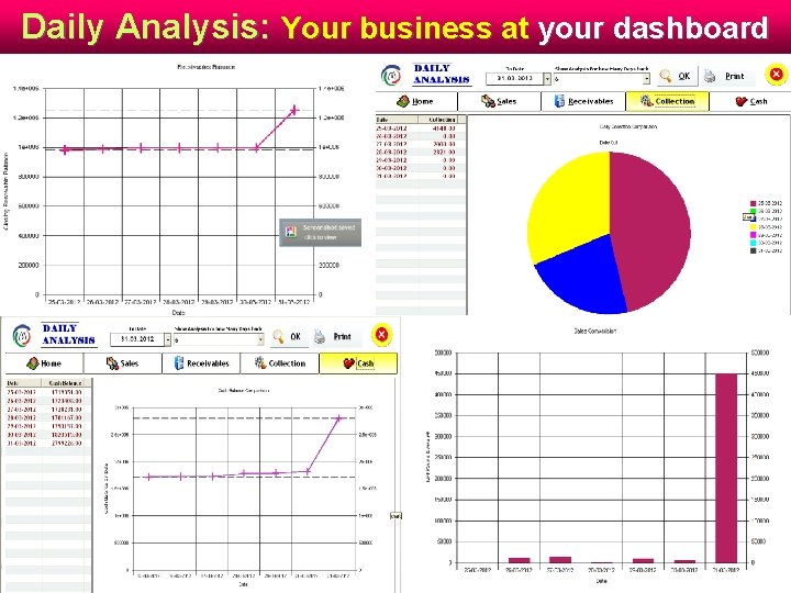 Daily Analysis: Your business at your dashboard Daily Analysis: Your business at your dashboard