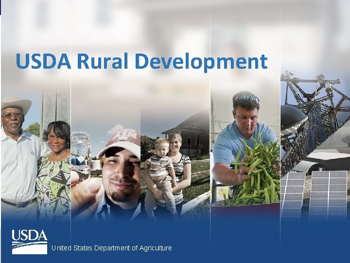 USDA Rural Development United States Department of Agriculture 