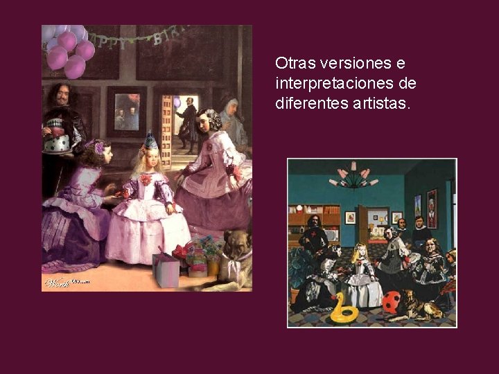 Otras versiones e interpretaciones de diferentes artistas. 