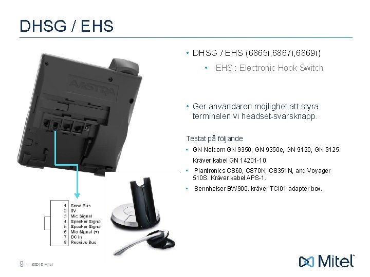 DHSG / EHS • DHSG / EHS (6865 i, 6867 i, 6869 i) •