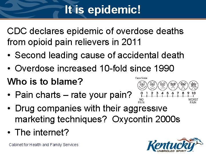 It is epidemic! CDC declares epidemic of overdose deaths from opioid pain relievers in