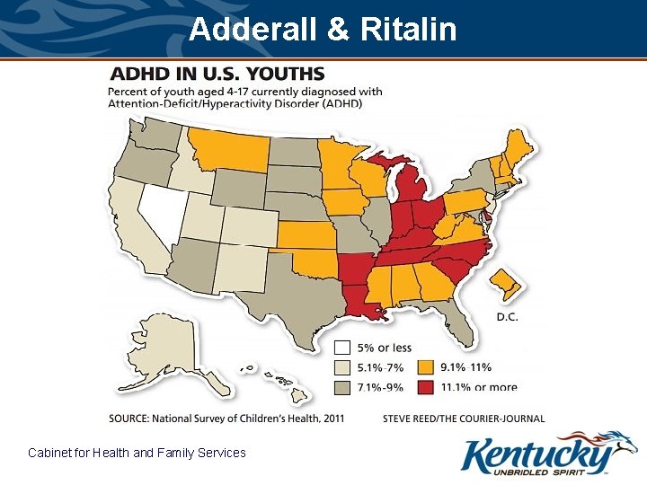 Adderall & Ritalin Cabinet for Health and Family Services 