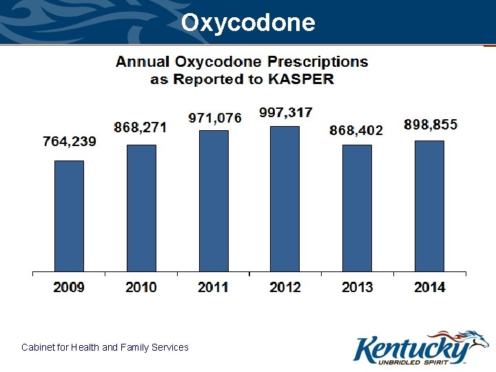 Oxycodone Cabinet for Health and Family Services 