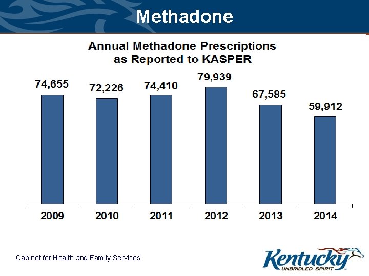 Methadone Cabinet for Health and Family Services 