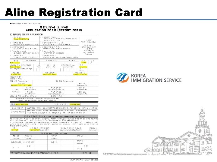 Aline Registration Card 