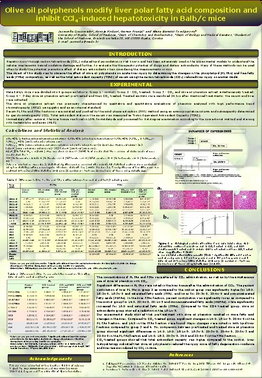 Olive oil polyphenols modify liver polar fatty acid
