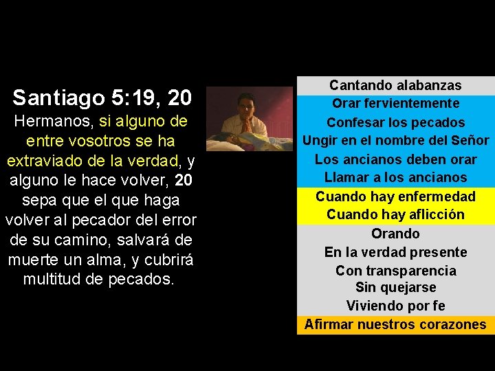 Santiago 5: 19, 20 Hermanos, si alguno de entre vosotros se ha extraviado de Santiago 5: 19, 20 Hermanos, si alguno de entre vosotros se ha extraviado de