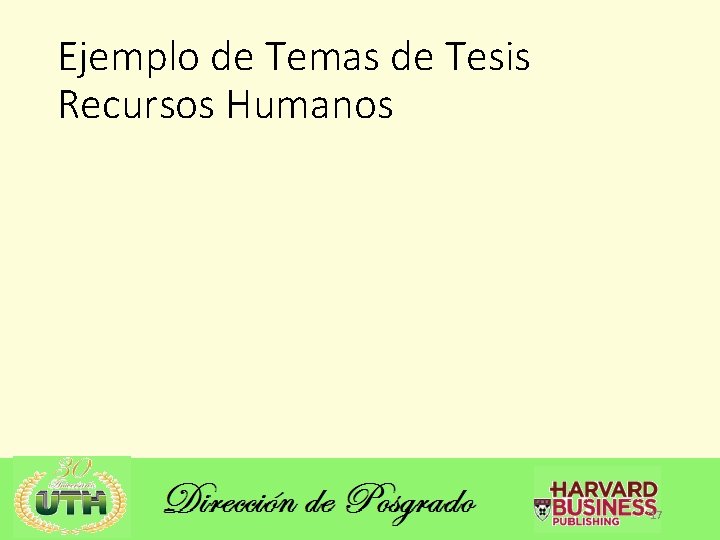 Ejemplo de Temas de Tesis Recursos Humanos 17 