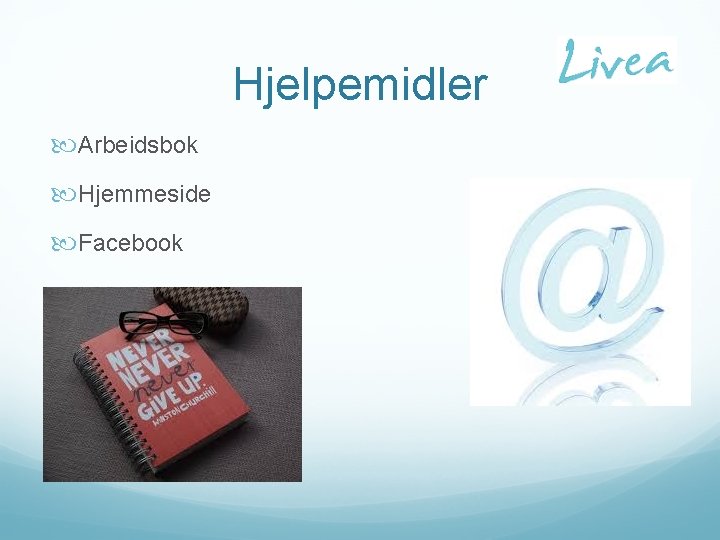 Hjelpemidler Arbeidsbok Hjemmeside Facebook 