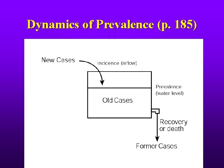 Dynamics of Prevalence (p. 185) 