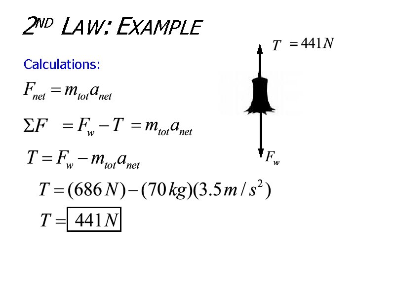 2 LAW: EXAMPLE ND Calculations: 