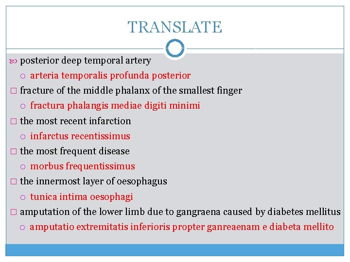 TRANSLATE posterior deep temporal artery arteria temporalis profunda posterior � fracture of the middle