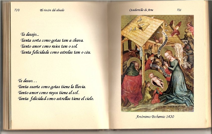 720 El rincón del abuelo Cuadernillo de Arte Te desejo. . . Tanta sorte