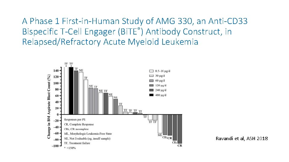 A Phase 1 First-in-Human Study of AMG 330, an Anti-CD 33 Bispecific T-Cell Engager