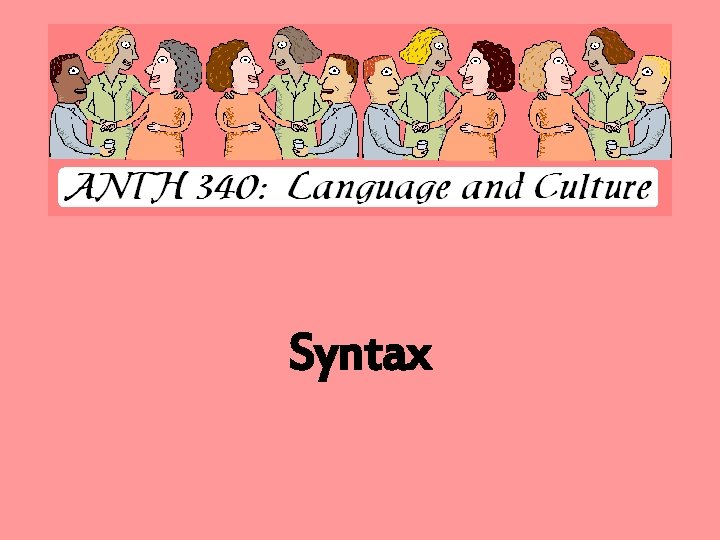 Syntax 