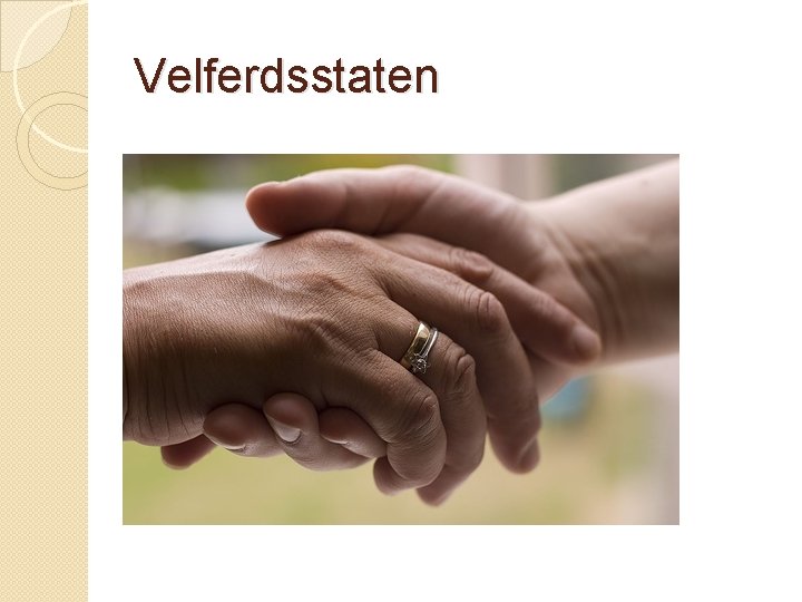 Velferdsstaten 