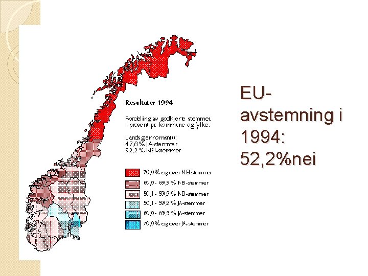 EUavstemning i 1994: 52, 2%nei 