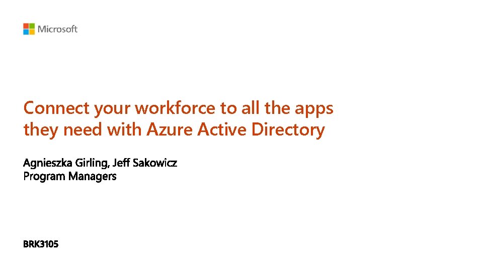 Connect your workforce to all the apps they need with Azure Active Directory 