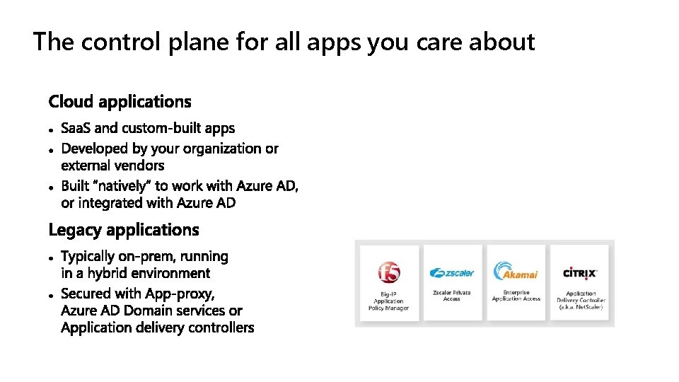 The control plane for all apps you care about 