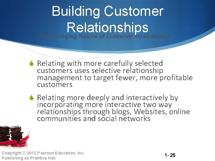 Building Customer Relationships The Changing Nature of Customer Relationships S Relating with more carefully