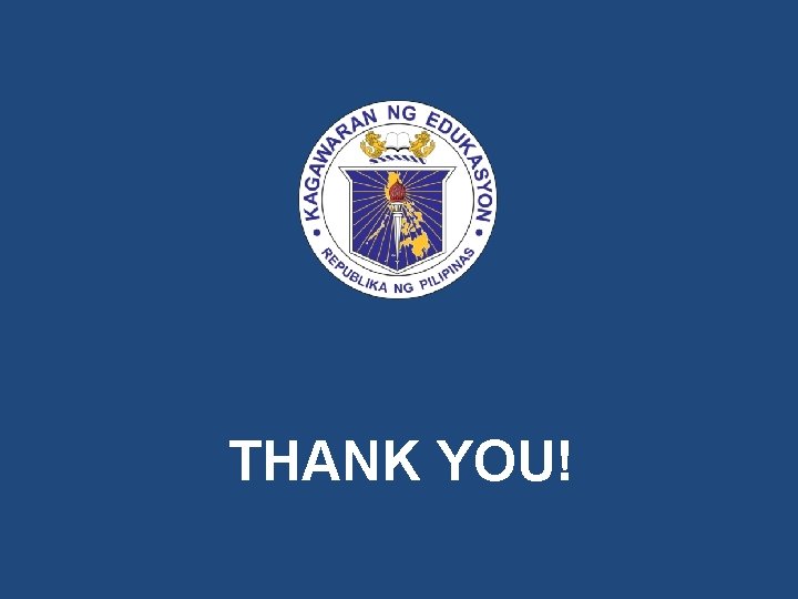 THANK YOU! THANK YOU!