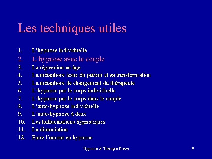 Lhypnose Une Bonne Prise En Charge De Laddiction