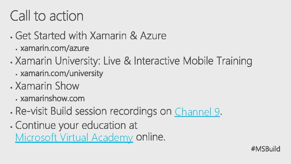Channel 9 Microsoft Virtual Academy 
