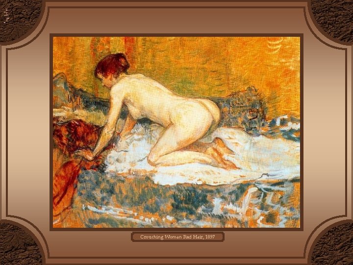Crouching Woman Red Hair, 1897 Crouching Woman Red Hair, 1897