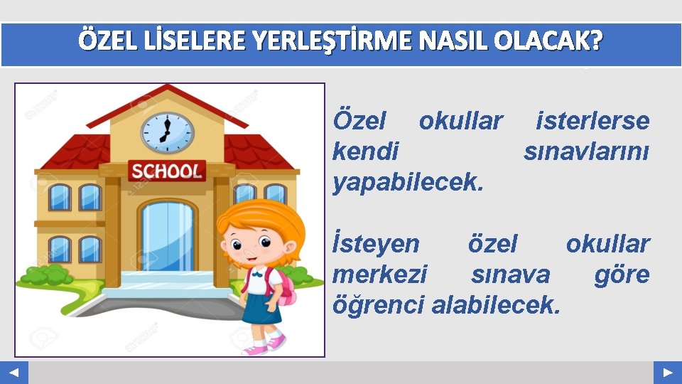 ÖZEL LİSELERE YERLEŞTİRME NASIL OLACAK? Your Log o COMPANY NAME ABS. COM Özel okullar