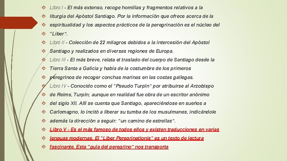 Libro I - El más extenso, recoge homilías y fragmentos relativos a la Libro I - El más extenso, recoge homilías y fragmentos relativos a la