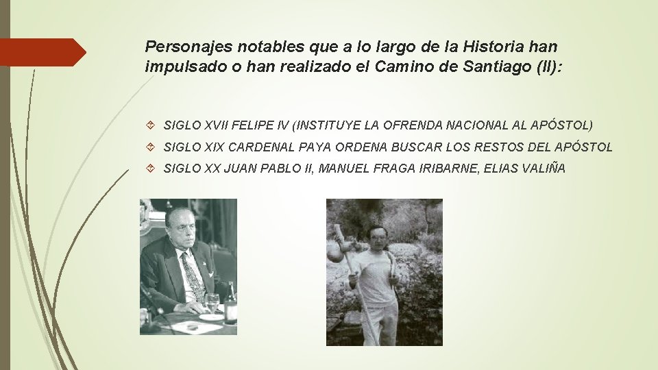 Personajes notables que a lo largo de la Historia han impulsado o han realizado Personajes notables que a lo largo de la Historia han impulsado o han realizado