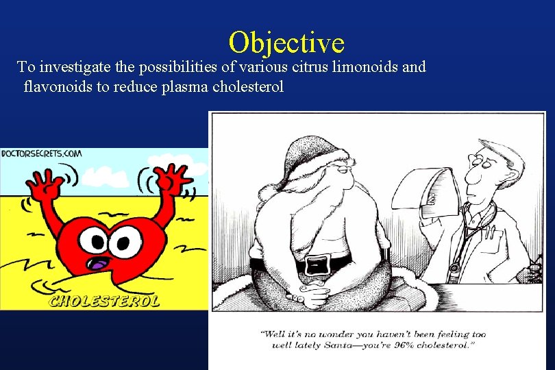 Objective To investigate the possibilities of various citrus limonoids and flavonoids to reduce plasma Objective To investigate the possibilities of various citrus limonoids and flavonoids to reduce plasma