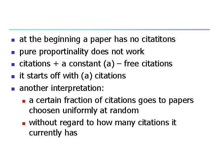 n n n at the beginning a paper has no citatitons pure proportinality does