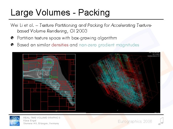 Large Volumes - Packing Wei Li et al. – Texture Partitioning and Packing for