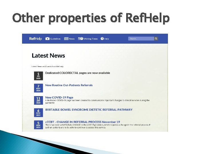 Other properties of Ref. Help Other properties of Ref. Help