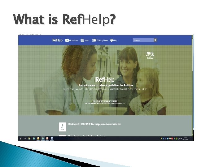 What is Ref. Help? What is Ref. Help?