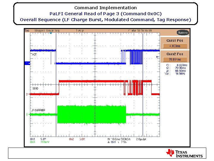 Command Implementation Pa. LFI General Read of Page 3 (Command 0 x 0 C)