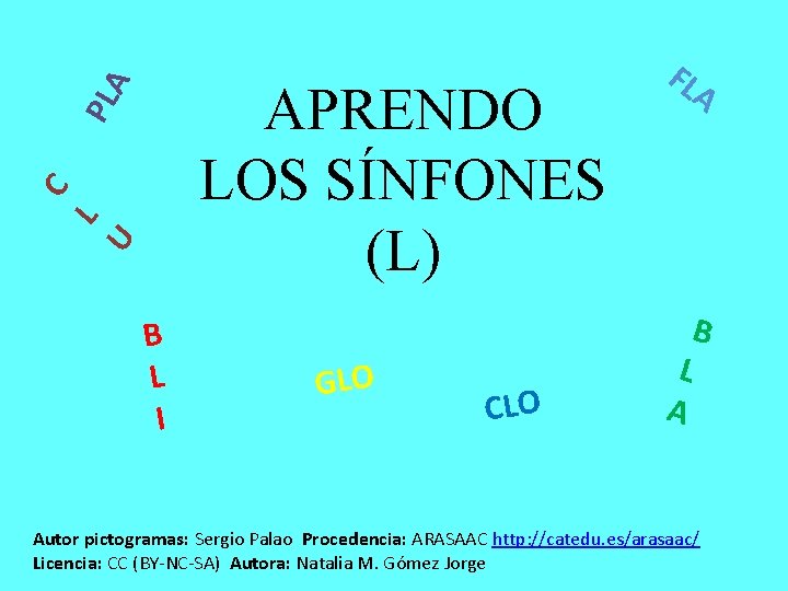 U L C PLA APRENDO LOS SÍNFONES (L) B L I GLO CLO FL