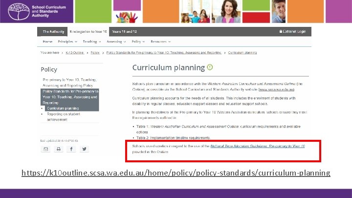 https: //k 10 outline. scsa. wa. edu. au/home/policy-standards/curriculum-planning 