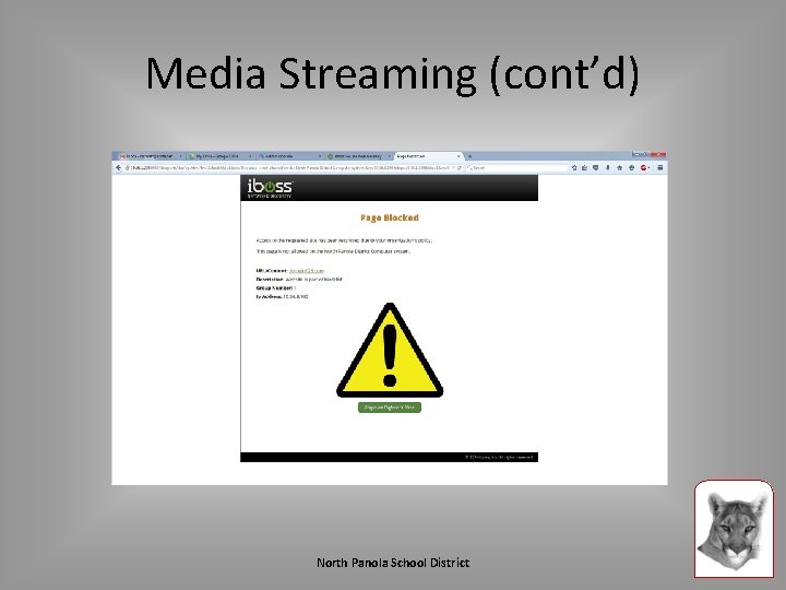 Media Streaming (cont’d) North Panola School District 