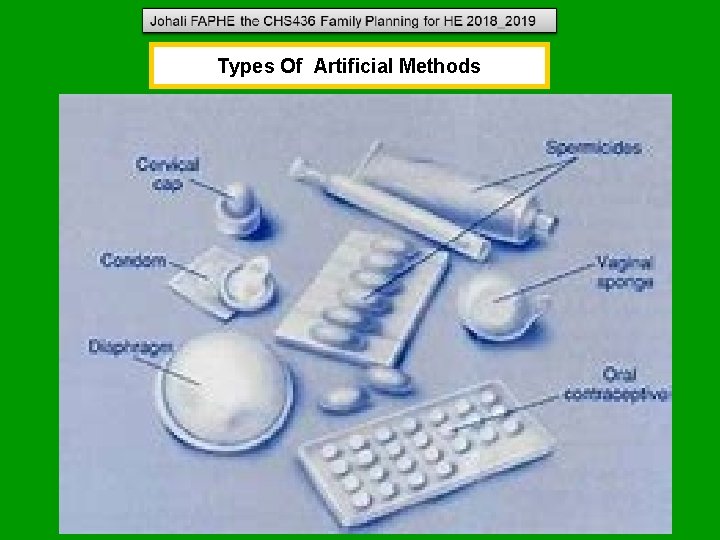 Types Of Artificial Methods Types Of Artificial Methods