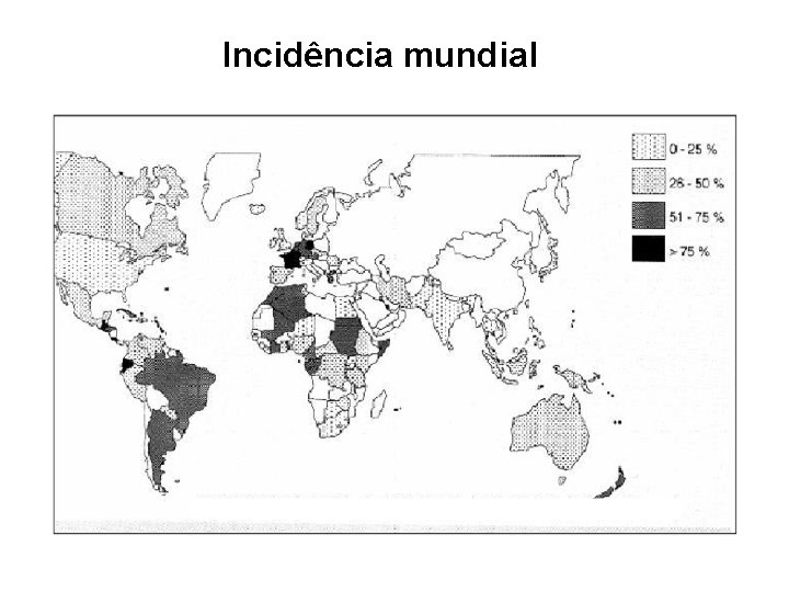 Incidência mundial 