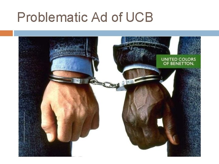 Problematic Ad of UCB 