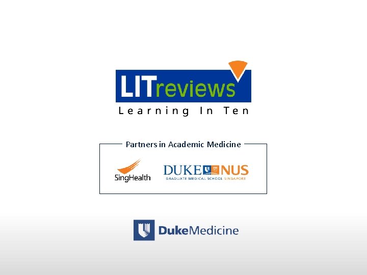 Partners in Academic Medicine 
