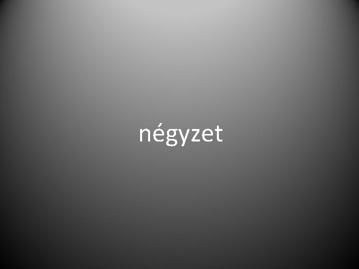 négyzet 
