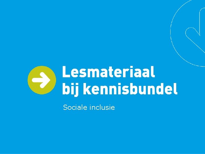 Sociale inclusie 