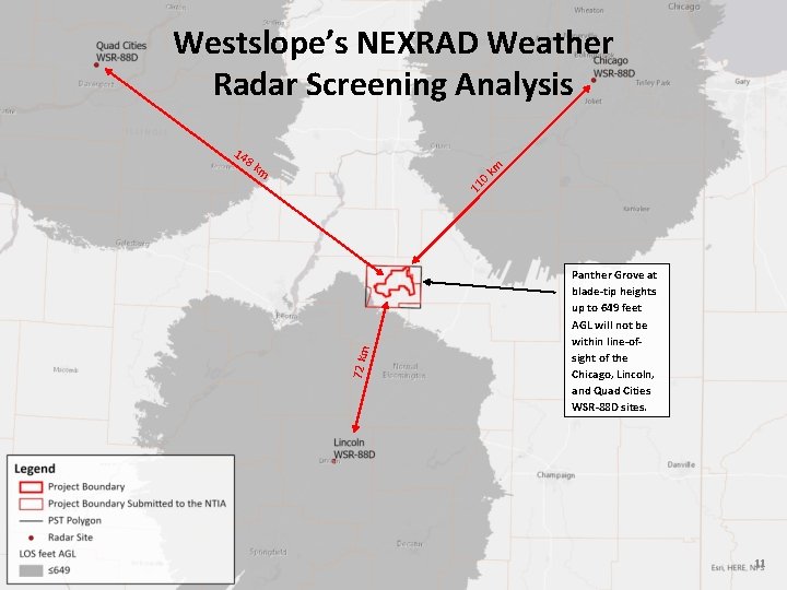 Westslope’s NEXRAD Weather Radar Screening Analysis 14 8 k 72 km 11 0 km Westslope’s NEXRAD Weather Radar Screening Analysis 14 8 k 72 km 11 0 km