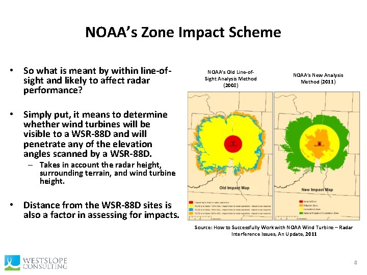 NOAA’s Zone Impact Scheme • So what is meant by within line-ofsight and likely NOAA’s Zone Impact Scheme • So what is meant by within line-ofsight and likely
