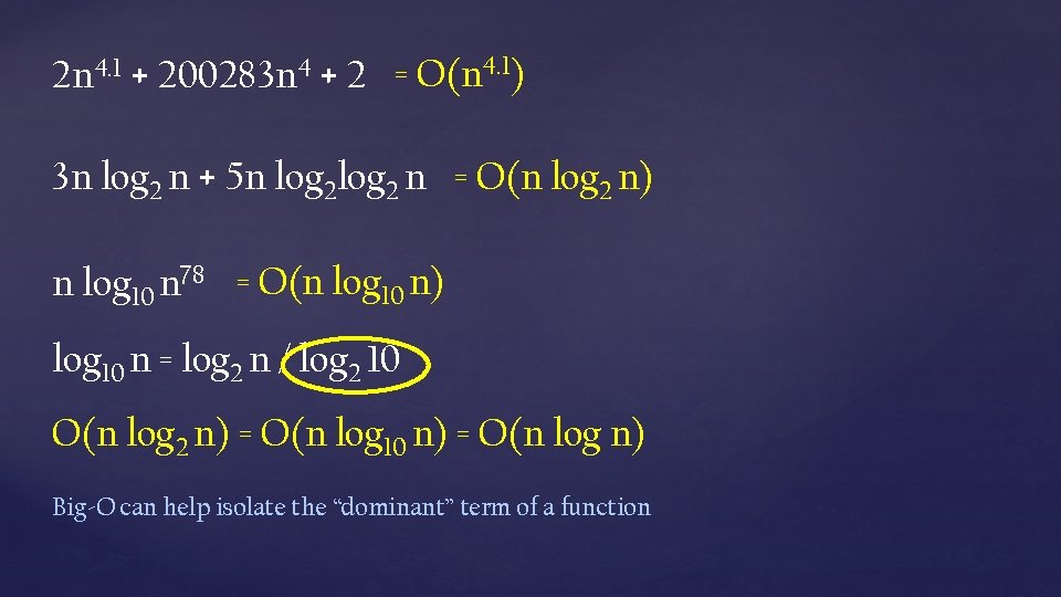 2 n 4. 1 + 200283 n 4 + 2 = O(n 4. 1)